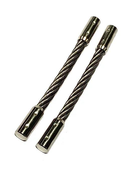 SnapLok 6mm Thick Replacement Cables | 200mm x 6mm | Steel End Caps