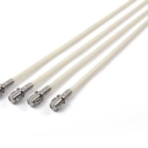 SnapLok 12mm x 90cm Solid Nylon Rod with Stainless Steel Fittings