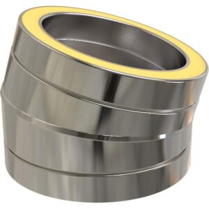 TWPro Silver - 15 degree Bend - 125mm