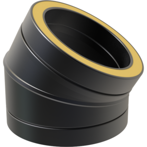 TWPro Matt Black - 30 degree Bend - 125mm
