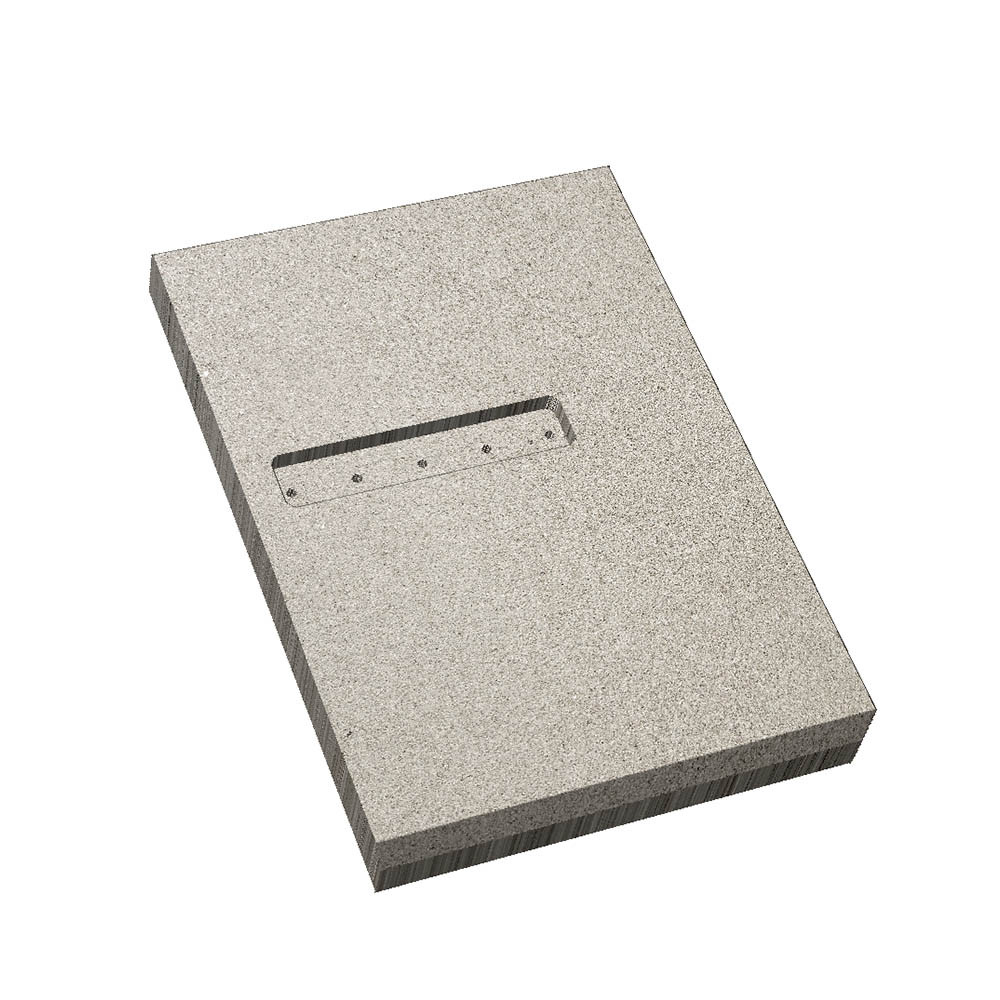 Clock Sudbury Premium Replacement Left Back Vermiculite Firebrick
