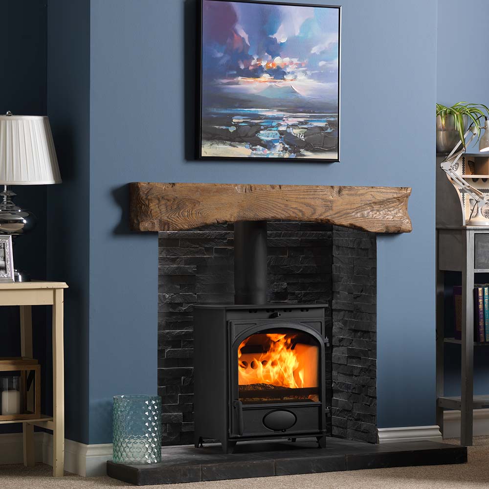 Fireline 8kW Multifuel Arched Door Free Standing