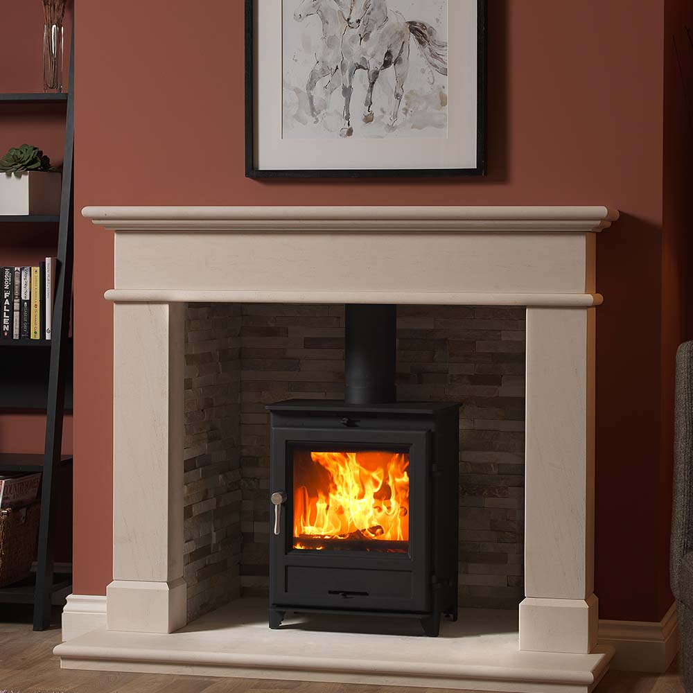 Fireline 8kW Multifuel Chunky Square Door Free Standing