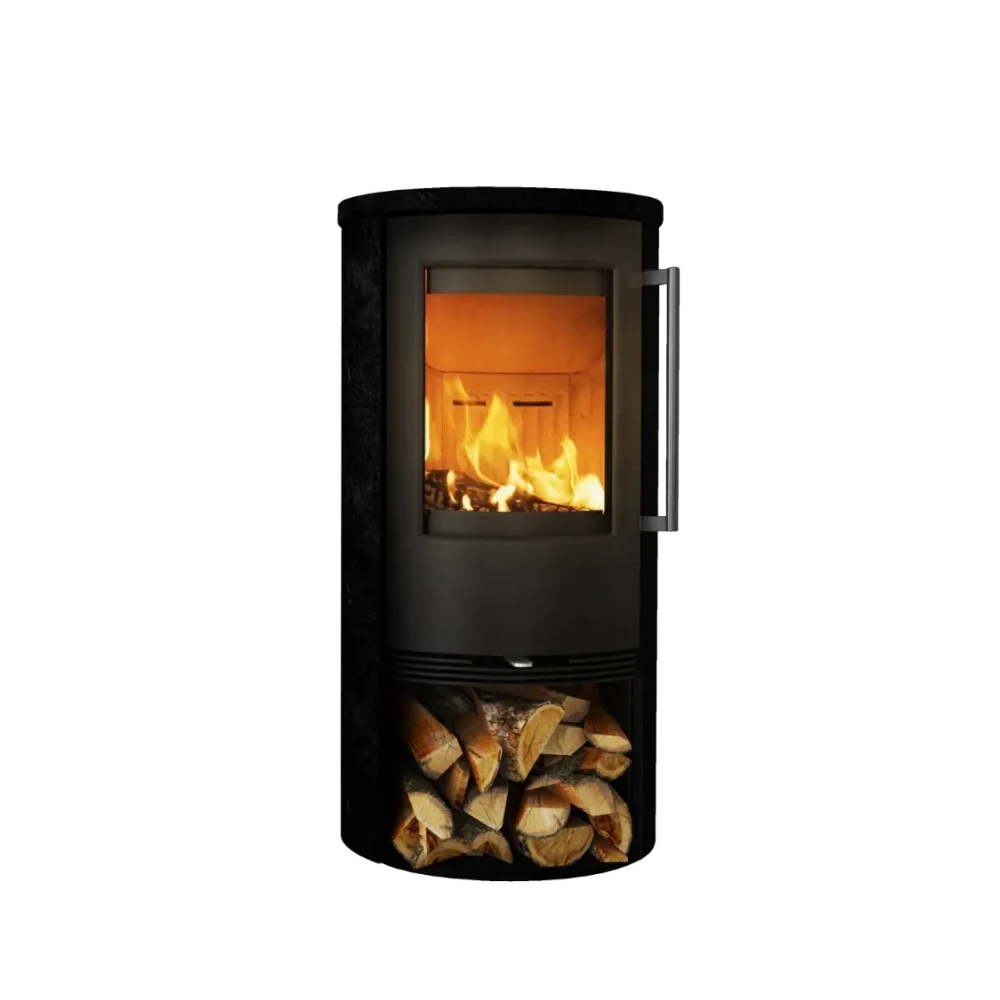 TermaTech TT22 HS Black Sandstone 7.5kW Woodburning Stove