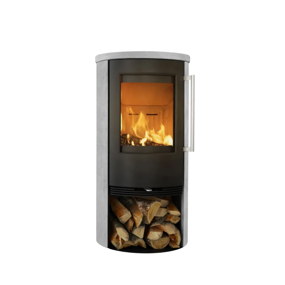 TermaTech TT21 RS ML Matte Light Soapstone 5kW Woodburning Stove