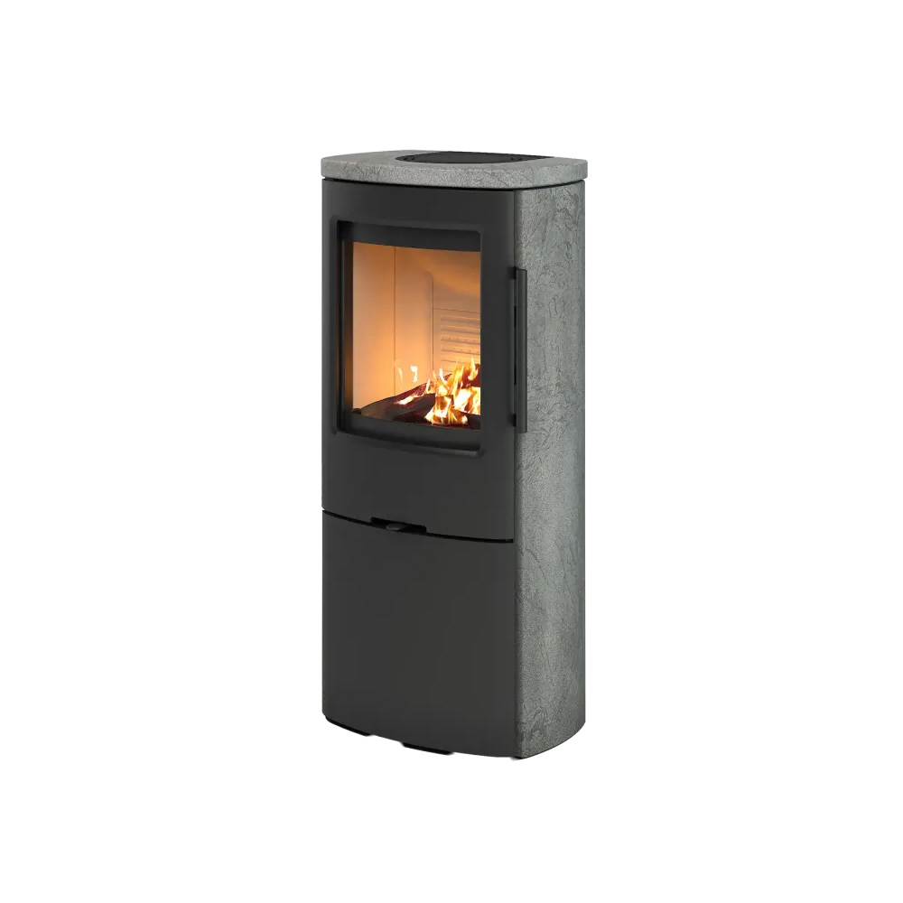 TermaTech TT44 HS CG Grey Termastone 4.8kW Woodburning Stove