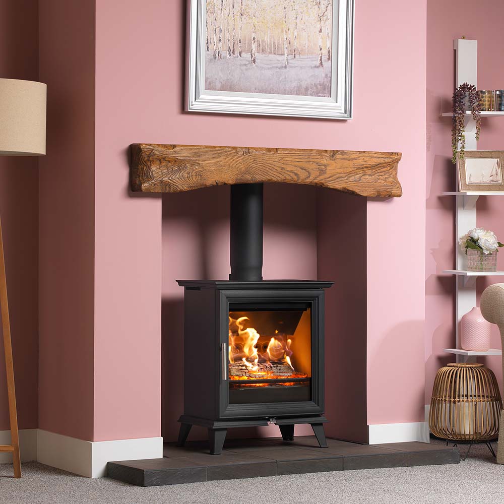 Fireline Woodtec 5kw Style Wide Woodburning Stove