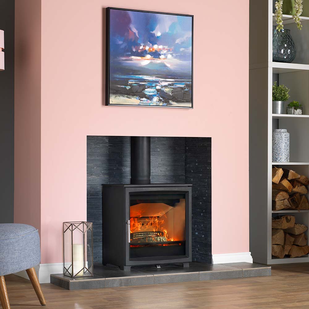 Fireline Woodtec 5kw Wide DEEP Wood Burning Stove Stand