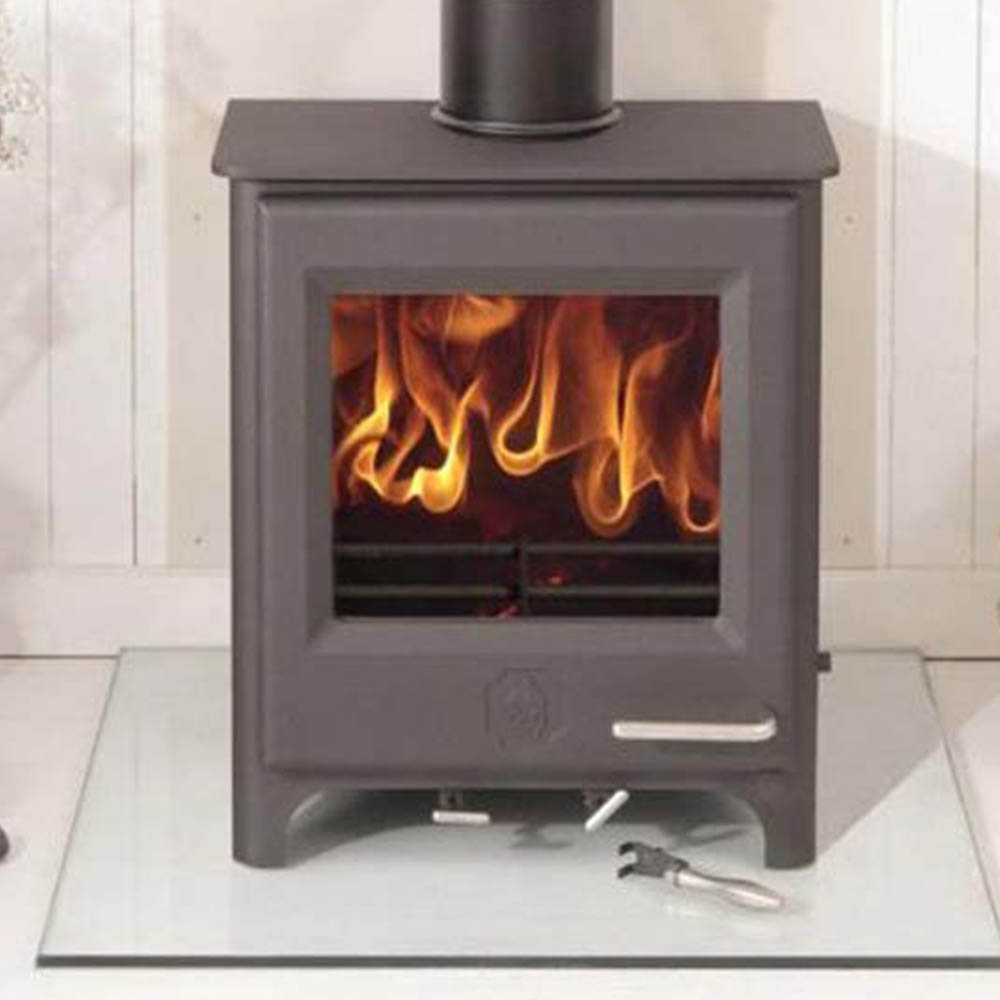 Woodwarm Phoenix Firegem 5kW ECO Profiled Flat Top
