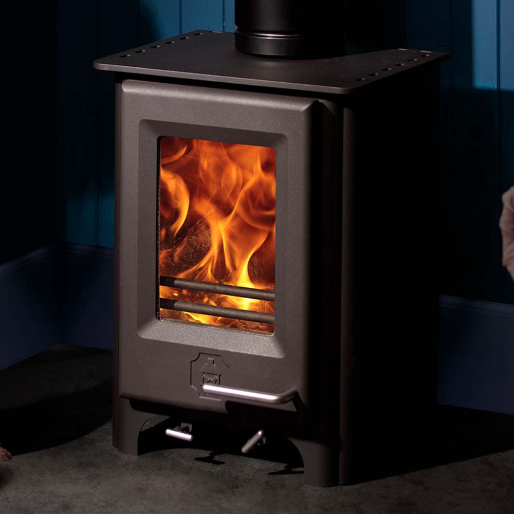 Woodwarm Phoenix Firewren 4kW ECO Profiled Flat Top